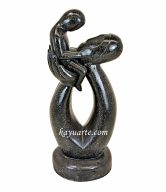 STATUE OF A MOM HOLDING A SON 100 CM | KA-FT080