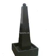 PYRAMID WITH BALL WATER FEATURE 120 CM | KA-FT040