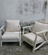 TWIG SINGLE ARMCHAIR WITH CUSHION 85 CM | 10607