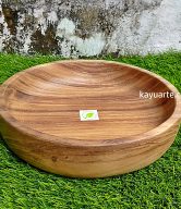 WOODEN BOWL ᴓ27 CM | 10526