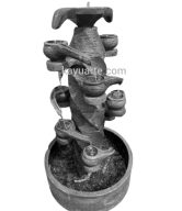 SPIRAL LEVEL JUGS WATER FEATURE 130 CM | CRM-011