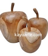 SET OF 3 "APPLE" DECORATION | 20804