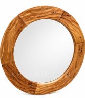 MIRROR ROUND RUSTIC ᴓ80 CM | 10865