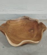 TEAK BOWL ROSE ᴓ30 CM | 10544