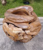 TEAK GENTONG DÉCOR UWEL ᴓ50 CM | 10868