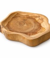 TEAK SIMPLE BOWL 30 CM | 10534