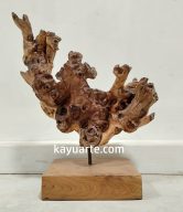 TEAK SCULPTURE 35 CM | 11017
