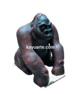 SMALL GORILLA STATUE 65 CM | KA-PM95