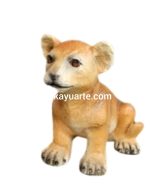 LION CUB STATUE 50 CM | KA-PM89