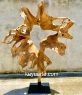 TEAK STAND DÉCOR C | 11023
