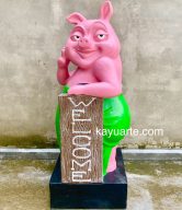 "WELCOME" PIG 150 CM | SBPW150