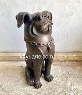 DOG WITH CHAIN NECKLACE 55 CM | KA-RY91