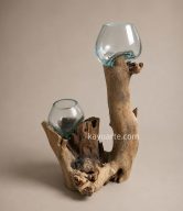 STANDING BOWL GLASS 2 STEPS 8 CM | SBD-08