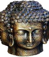 BUDDHA HEAD 4 FACES  60 CM | BHF4