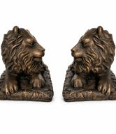 SET OF 2 SITTING LION 60 CM | KA-FA12