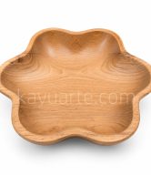 TEAK STAR PLATE 35 CM | 10549