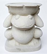 FROG WITH BOWL 30 CM | SBBF30